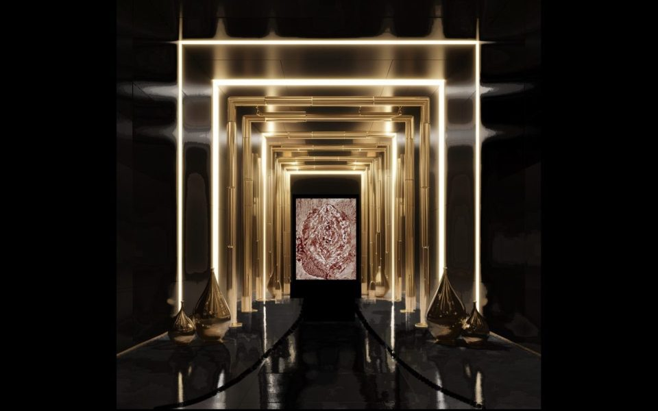 Menstrala: Ruby Red, 2002, by Vanessa Tiegs